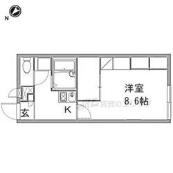 レオパレスＫｅｎの物件間取画像